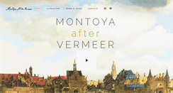 Desktop Screenshot of montoyaaftervermeer.com
